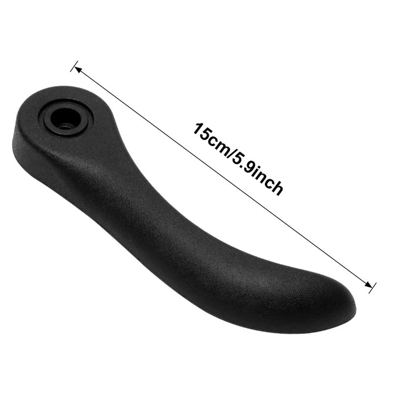 BASIKER Front Driver & Passenger Adjust Handle for Chevy S10 Colorado Blazer SSR & GMC Canyon Jimmy S15 Envoy H3 Back Release Handle Replace OEM 89041697 (LH & RH) - Image 2